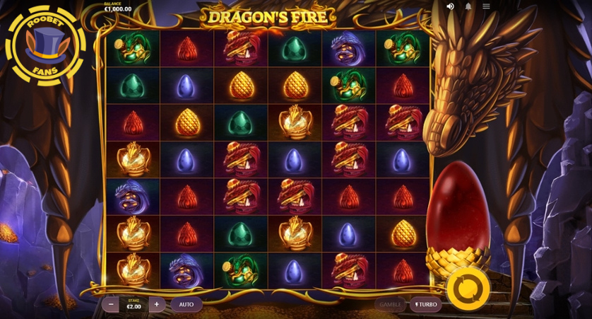 Dragons Fire Megaways Slot at Roobet 