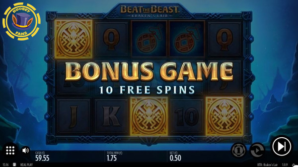 Beat the Beast: Kraken's Lair slot at Roobet