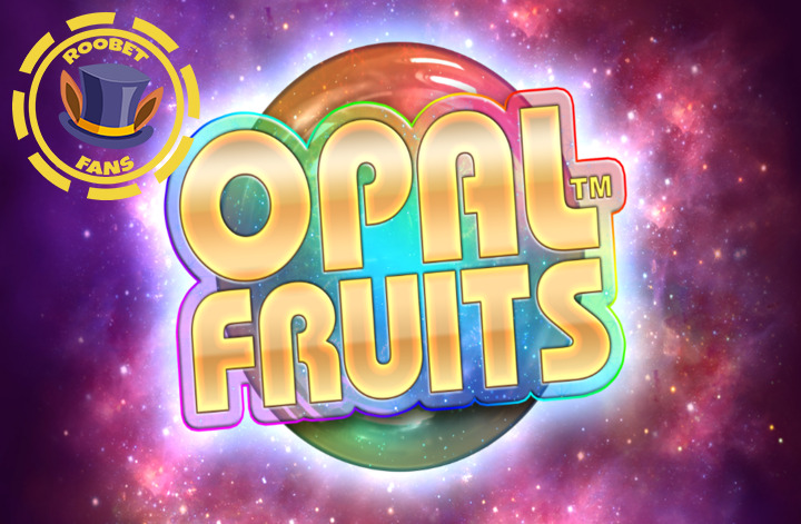 Opal Fruits slot at Roobet