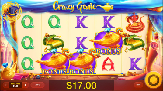 Crazy Genie Slot at Roobet 