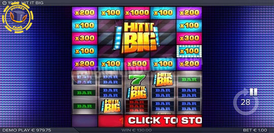 Hit It Big slot at Roobet