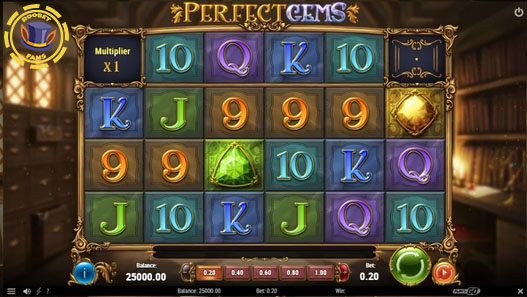 Perfect Gems slot at Roobet