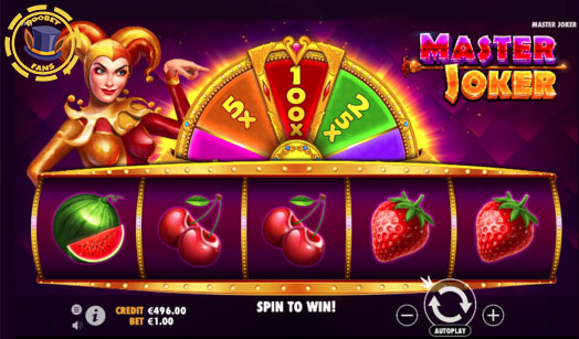 Master Joker slot at Roobet