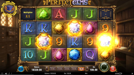 Perfect Gems slot at Roobet