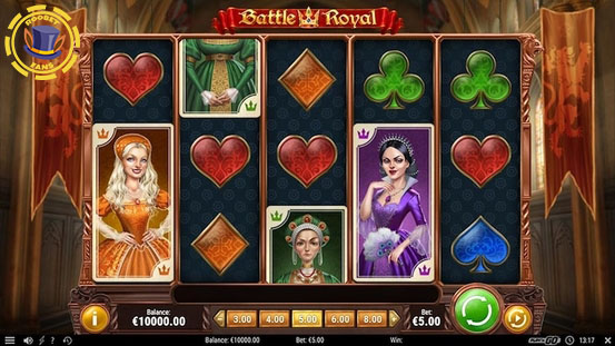 Battle Royal slot at Roobet