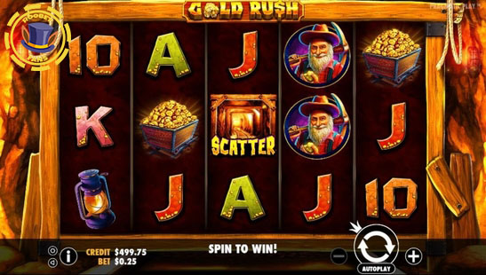 Gold Rush Slot At Roobet