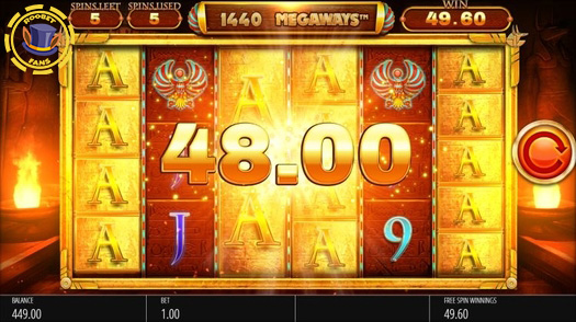 Legacy of Ra Megaways Slot at Roobet