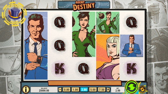 Agent Destiny slot at Roobet