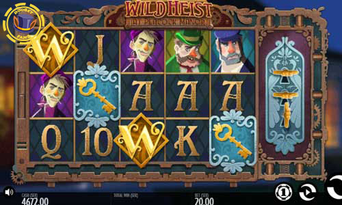 Wild Heist at Peacock Manor slot at Roobet