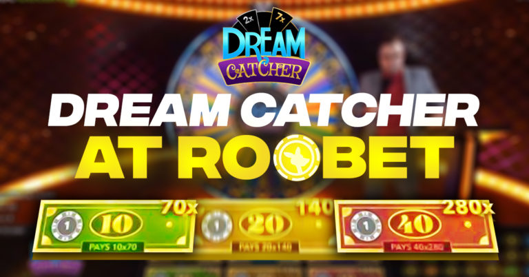 Land Big Bonuses With Dream Catcher At Roobet