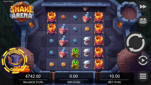 Snake Arena slot at Roobet